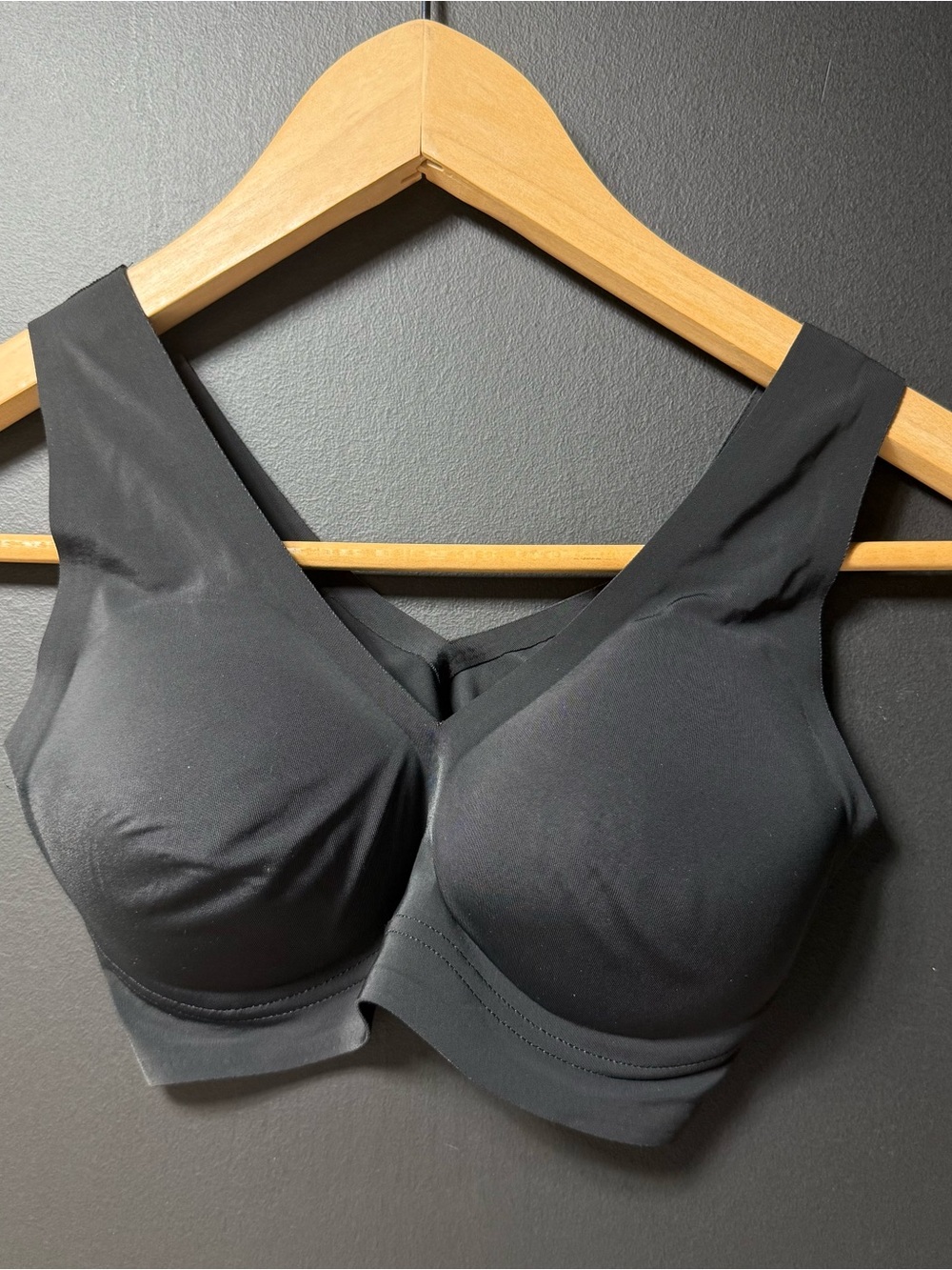 True & Co 14839# Lift V-Neck Bralette Lightly Lined Wire Free Bra